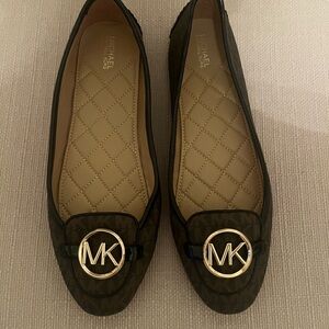 Michael Kors Women's Brown Ballet Flats